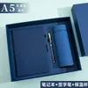 Cuaderno de tapa blanda, Cuaderno de notas para reuniones, Diario de tapa dura para negocios con banda elástica, Logo personalizable, Cuaderno de hojas sueltas