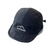 Nueva gorra de pico de pato de ala corta estilo japonés para primavera/verano transfronteriza, gorra de cinco paneles de color liso vintage, gorra de béisbol para mujer para proteger del sol, ampliada y profundizada