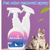Spray Desodorante Universal para Mascotas para Gatos y Perros al por Mayor de Fábrica, Supresión de Olores de Larga Duración, Fresco, Sin Fragancia, Suave y No Irritante