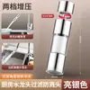 Grifo de Cocina con Filtro de Acero Inoxidable Extraíble Caliente y Frío Rotación de 360 Grados Gris Pistola Blanco Plata Grifo Hogar