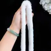 Tiras de Piel Sintética de Conejo al por Mayor en Stock para Manualidades DIY Cheongsam Ropa de Año Nuevo Flecos para Puños Accesorios Tiras de Felpa Decoración