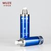 Muze fabricante PETG material de embalaje de plástico reemplazable traje 30 g50g botella de crema facial 120ml Spray para loción personalización