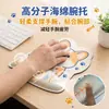Apoio de pulso para mouse pad feito sob medida, suporte de pulso de esponja em formato de desenho animado, conjunto de mouse pad e apoio de pulso para teclado, designs personalizados disponíveis mediante solicitação
