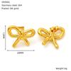 Pendientes Europeos y Americanos Populares Transfronterizos Exagerados de Acero Inoxidable de Alta Gama Pendientes para Mujer Pendientes de Moda Versátiles de Acero Titanio Venta al por Mayor