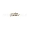 Pendientes de Titanio F136 Biselados Marquise con Circonita 5A Uñas de Labio Uñas de Cartílago Auricular Joyería para Piercing de Cartílago Auricular Aleación de Titanio G23