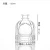 Frasco de Aromaterapia Frasco de Vidro Transparente Criativo Sem Fogo Rattan Flor Seca Óleo Essencial Frasco de Aromaterapia Casa Volátil