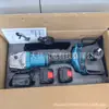 Amoladora angular eléctrica de iones de litio sin escobillas 180 de grado industrial de alta potencia para ranurar, cortar, pulir y amolado manual