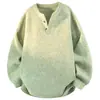 Ropa de Punto Cuello Henry para Hombre Otoño e Invierno de Alta Gama Color Puro Suéter Holgado Perezoso Ropa de Punto Comercio Exterior Transfronterizo Venta al por Mayor