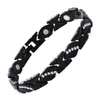 Pulsera Magnética Popular Transfronteriza Europea y Americana, Elegante Aleación de Trébol de Lujo Ligero Incrustada con Diamantes, Pulsera Magnética de Una Fila para Mujer