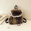 Colección nueva otoño/invierno transfronteriza: un bolso de felpa con estampado de ciervos, de tacto lujoso, perfecto para ir al trabajo en 2026; un bolso de mujer estilo retro que se puede llevar debajo del brazo