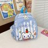 Bolsa Infantil Nueva de Verano 2024 Mochila Moderna con Patrón de Dibujos Animados Tela Oxford Jardín de Niños Mochila Escolar para la Clase Pequeña del Bebé