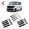 Adecuado para Nissan 25 Roox Moldura de Manija de Puerta Modificada Cubierta Protectora Decorativa Exterior de Manija de Puerta de ABS