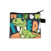 Porta-moedas de Dinossauro Mais Vendido Transfronteiriço, Bolsa Mini Fofa para Crianças, Bolsa de Armazenamento Portátil para Estudantes, Porta-chaves, Porta-cartões