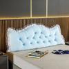 Estilo Simple Color Sólido Cojín de Mesita de Noche al por Mayor Estilo Europeo Suave Cojín Lumbar para Cama Cojín Grande Tatami Suministro Directo de Fábrica
