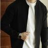 Cárdigan ligero y maduro con cremallera de Design Sense para hombre, abrigo de negocios para uso diario, suéter informal de otoño e invierno.