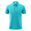YDD MS601# Camisa Polo Fashion 40 Camisa Polo Masculina em estoque Básica Popular Manga Curta Solta Pura
