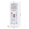 Controle remoto de ar condicionado em estoque fábrica direta inglês K-1028E controle remoto universal de ar condicionado caixa