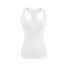 Colete Pequeno de Verão Versátil Patchwork de Renda nas Costas Transparente Feminino Decote U Pulôver Botão Sem Mangas Top Base