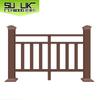Exterior plástico madeira cerca cerca coluna pátio exterior corredor uva rack corrimão anti-corrosão madeira placa de plástico