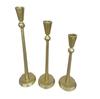 Candelabro de Hierro Fundido Retro Europeo Cena a la Luz de las Velas Accesorios de Fotografía Decoración de Mesa para el Hogar Boda
