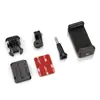 Soporte para Disparo de Teléfono en Casco, Soporte Fijo para Teléfono en Tablero de Motocicleta, Disparo de Fotos Horizontal y Vertical, Clip Giratorio para Teléfono