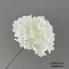 Flor Artificial de Casamento Flor Branca e Verde Material de Flor Decoração de Salão de Casamento Flor Artificial de Seda Janela do Jardim Monet Flor Artificial