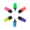 Marcador de Destaque Personalizado Apagável Fragrância Destaque Traço Foco 24 Cores Criativas Marcador de Cor Fluorescente Mini à Base de Água