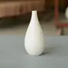 Olla de Barro de Jingdezhen Jarrón Cerámico Adornos de Flores Secas Maceta para Arreglo Floral de Sala de Estar Arcilla de Cerámica Base Lisa Decoración Retro