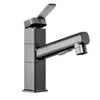 Grifo extraíble de lavabo de cobre fino para baño, lavabo de tocador, cabinet, grifo de agua fría y caliente para lavabo de inodoro