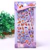 Adesivo de diamante infantil da princesa Disney Frozen Sofia, ovo salgado, Superman Flash, adesivo de cristal com gema