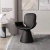 Taburete de tocador de lujo giratorio para niña, silla con respaldo para belleza y manicura, taburete simple para maquillaje, silla de tocador de celebridad de internet para dormitorio principal