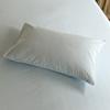 Funda de Almohada Lisa de Algodón Puro Un Par Simple Combinable Amigable con la Piel Lavada Funda de Almohada de Algodón Puro Hogar Funda de Almohada Individual