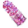 Juego de 12 lentejuelas con diseño de mariposa para decoración de uñas, con láser, accesorios para decoración de uñas, pegatinas para uñas y lentejuelas con forma.