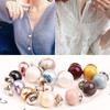 2018 Nuevo Corea del Sur broche pequeño anti-exposición corsage pin de solapa para cuello de camisa abierta suéter hebilla de pin accesorios de ropa para mujeres