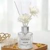 Aromaterapia Esencial para el Hogar, Cilíndrico 50ml, Sin Llama, Fragancia Interior de Larga Duración, Ambientador para Baño