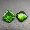 Wuzhou Gemstone Diamante Zircônia de Alto Carbono Corte Floco de Neve 5A Pedra Solta Quadrada Borda Chanfrada Fabricante de Pedras Preciosas Artificiais Acessórios DIY