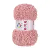 Bola de lana de 100 g con bucle de terciopelo para tejer a mano, ideal para hacer gorros, bufandas y muñecas.