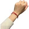 Pulsera tejida con hebilla Ping An de la marca Fu Hueca, pulso rápido, para mujer, hombre, pareja, suministro en vivo