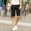 Comércio Transfronteiriço do Sudeste Asiático Shorts Casuais Masculinos Finos de Verão Corte Reto Slim Fit Cinco Pontos Casuais de Comprimento Médio