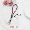 Lanyard para Teléfono Móvil de Muñeca Cadena Colgante Completa de Diamantes Adorno de Pedrería de Lujo para Mujer Colgante de Moda Lanyard Corto de Alta Calidad