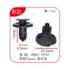 Clips de Fijación Rápida Universal Xinyida para Parachoques Delantero y Trasero, Guardabarros y Maletero de Coche