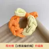 Lazo Trenzado de Alta Elasticidad para el Cabello, Cuerda para el Cabello, Goma Elástica para Mujeres, Creador de Moños, Accesorio para el Cabello que No Daña el Cabello y Protege el Cabello