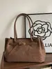 Bolsa Tote de Alta Gama para Viajes Diarios para Mujeres Nueva Colección Primavera 2026 Gran Capacidad Gamuza Versátil Moderna Bolso de Hombro o Axila