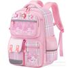 Nuevas Mochilas Escolares Primarias 2024 Mochilas Escolares de Cuadros para Niños Gran Capacidad Mochilas para 1º-3º-6º Grado
