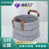 Cesta de Almacenamiento Plegable de Fieltro de Gran Capacidad Personalizada Bolso Cesta de Almacenamiento Ropa Sucia y Artículos Varios Cesta de Almacenamiento de Fieltro