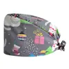 Gorro quirúrgico estampado gorro de quirófano gorro de doctor enfermera gorro de belleza hospital de mascotas gorro de trabajo gorro de calabaza gorro de cola de milano