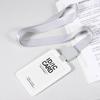 Portatarjetas de Plástico Impreso con Protección UV y Cordón, Portacarnet Retráctil, Portatarjeta de Identificación de Empleado, Tarjeta de Acceso de Estudiante, Tarjeta de Comida, Tarjeta de Campus