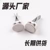Clip de cabeza cuadrada con ranura para tarjeta redonda de plástico, combinación de blanco y negro, para salida de aire de coche, perfume, joyería DIY, accesorios para muñecas, fábrica