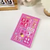 Cuaderno de Líneas de Coche A5 Lindo de Dibujos Animados Bloc de Notas Esencial para Estudiantes Material Escolar Superficie Suave Cuaderno de Diario Cuaderno