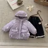 Chaqueta con Capucha Cortavientos Cálida 3 en 1 para Otoño e Invierno para Niñas, Nuevo Modelo para Bebés Niñas, Abrigo Desmontable 3 en 1